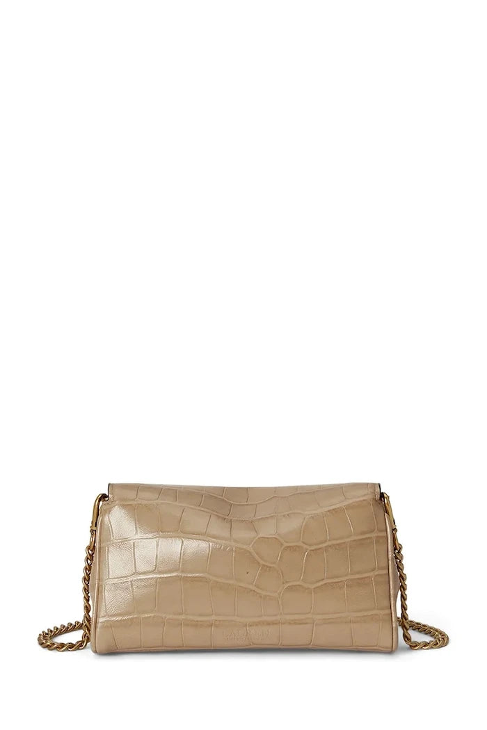 Lauren Ralph Lauren kadın deri crossbody çanta