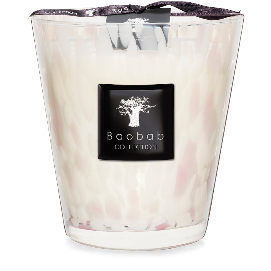 White Pearls Candle (16cm)