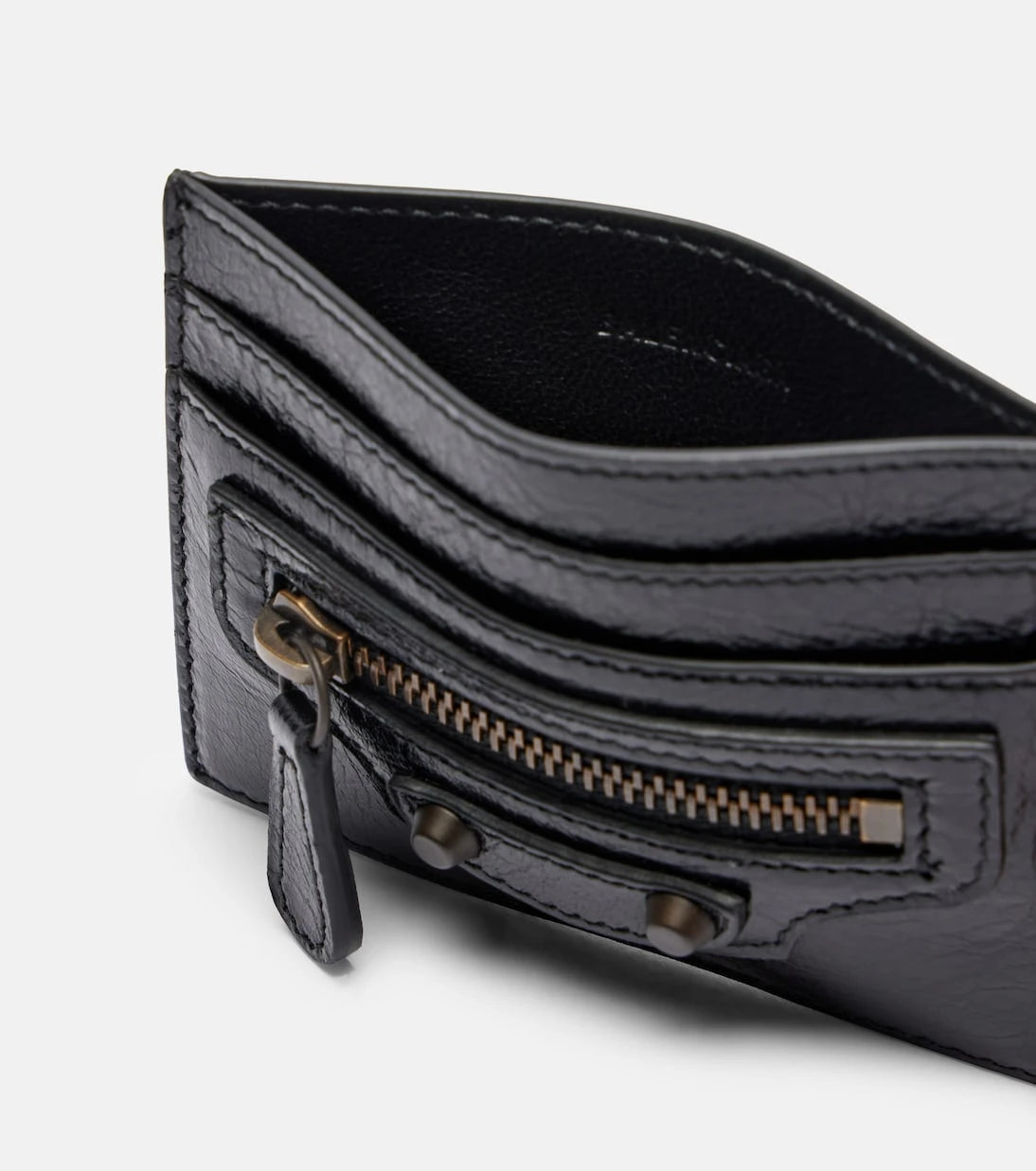 Balenciaga - Le City leather card holder