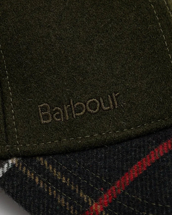 Barbour siperlikli yün şapka
