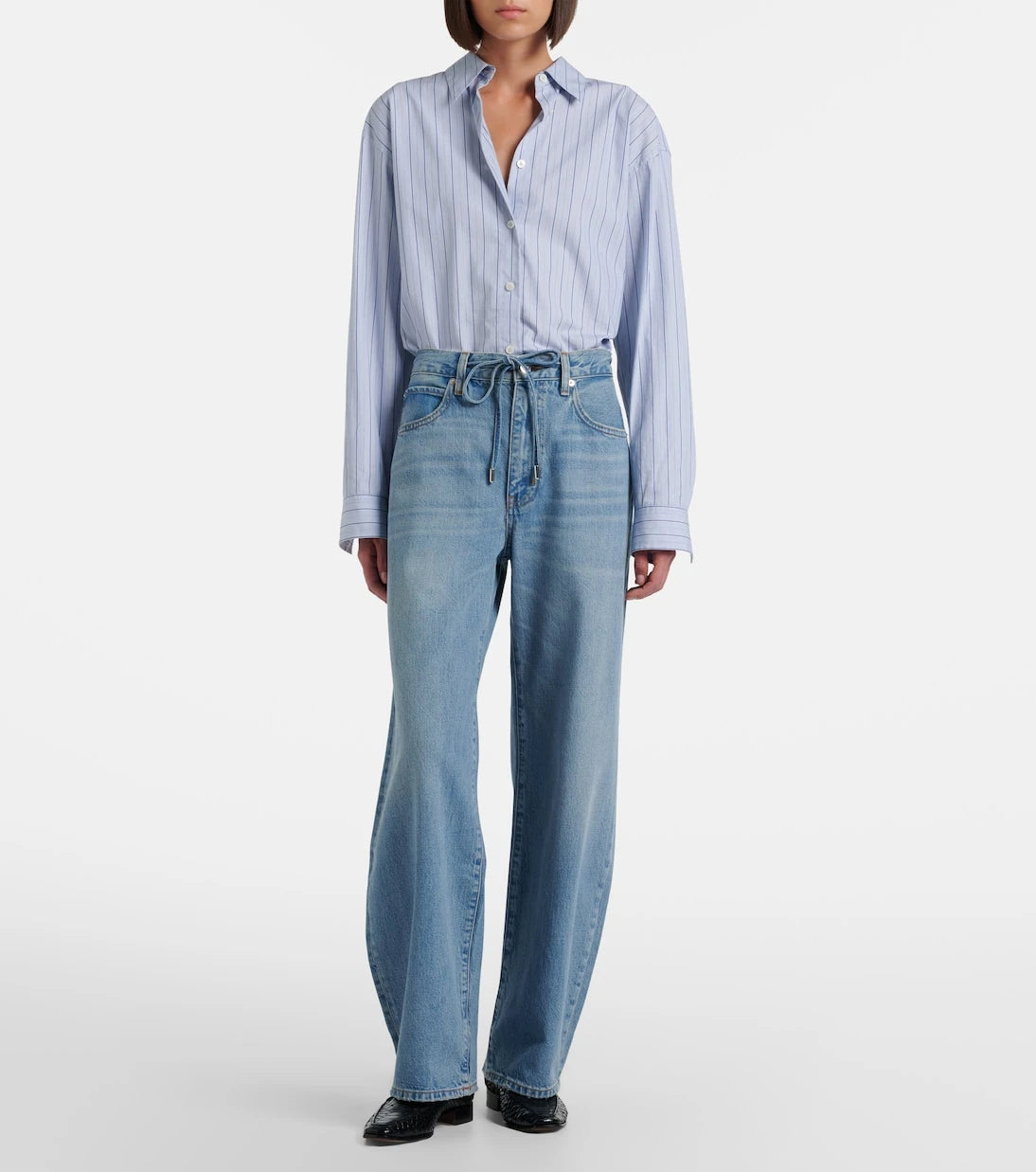 Frame - Off Duty wide-leg jeans