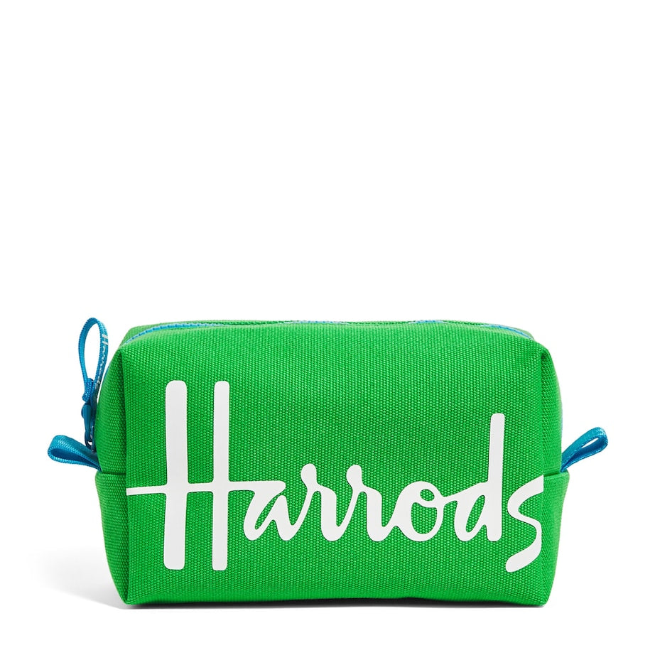 Cotton Logo Cosmetics Bag