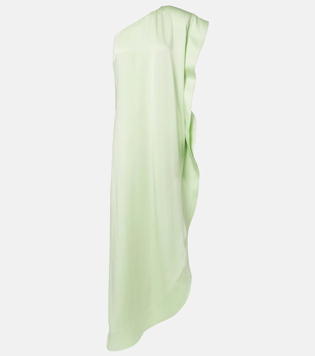 Stella McCartney - Envers asymmetric satin cocktail dress