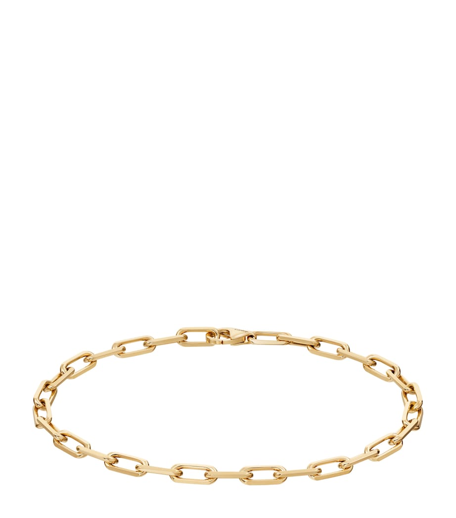 Yellow Gold Santos de Cartier Chain Bracelet