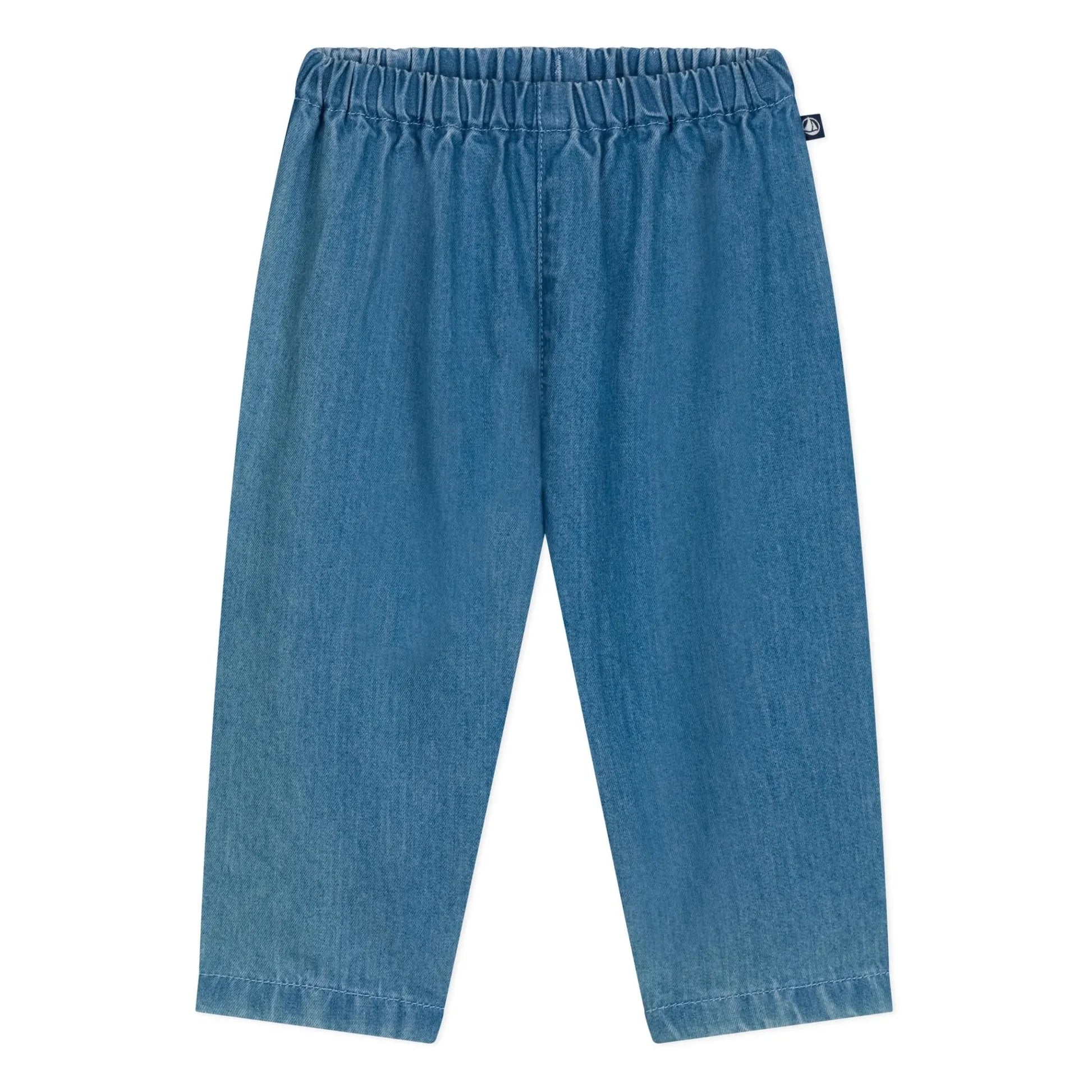 Petit Bateau - Lightweight Denim Saroual | Denim blue
