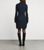 Veronica Beard Navy Ribbed Lauper Mini Dress