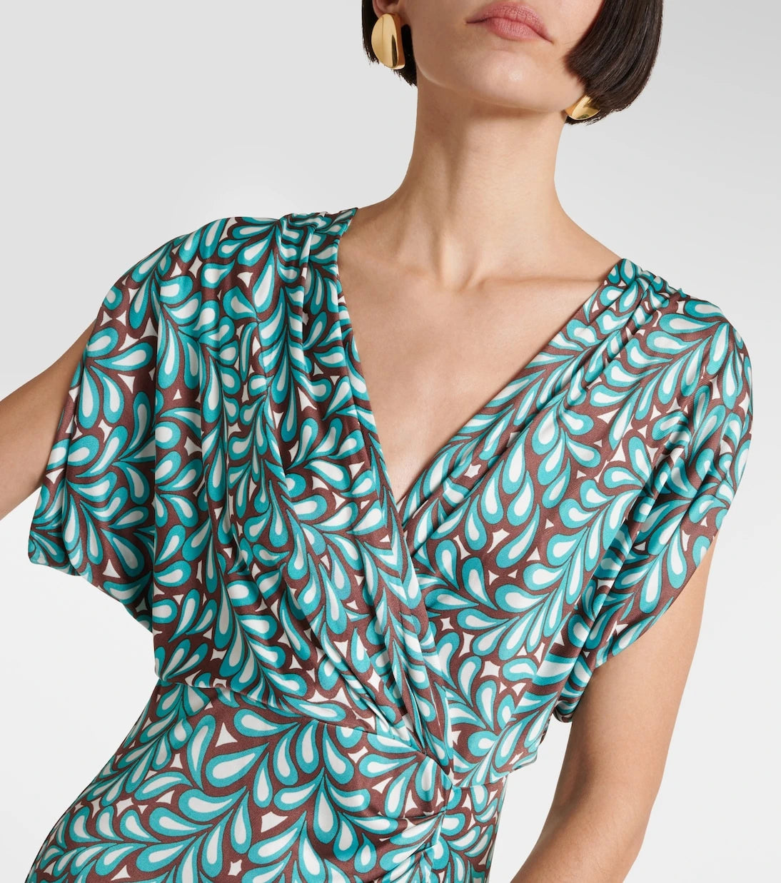Diane von Furstenberg - Williams printed jersey midi dress