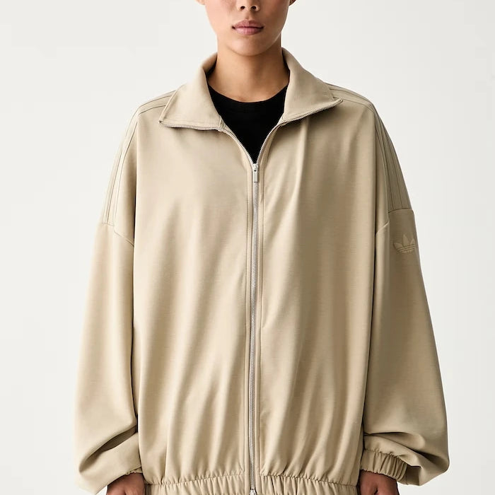 adidas Originals fermuarlı kadın sweatshirt, lyoselli