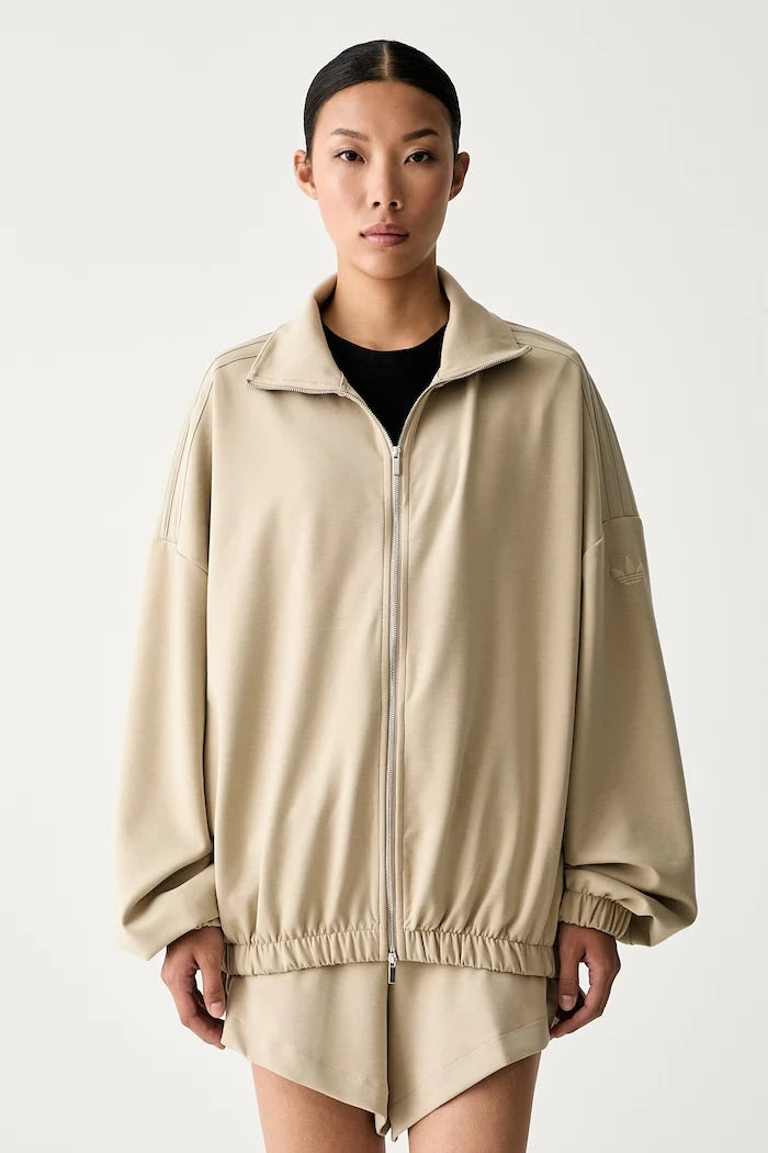 adidas Originals fermuarlı kadın sweatshirt, lyoselli