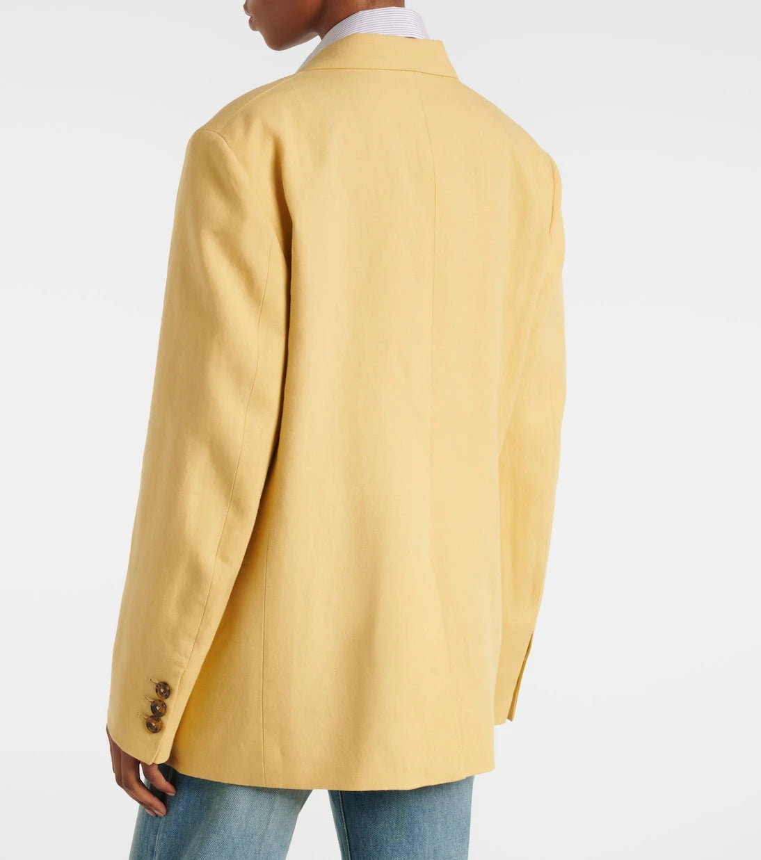 Blazé Milano - Nightbreak double-breasted linen blazer