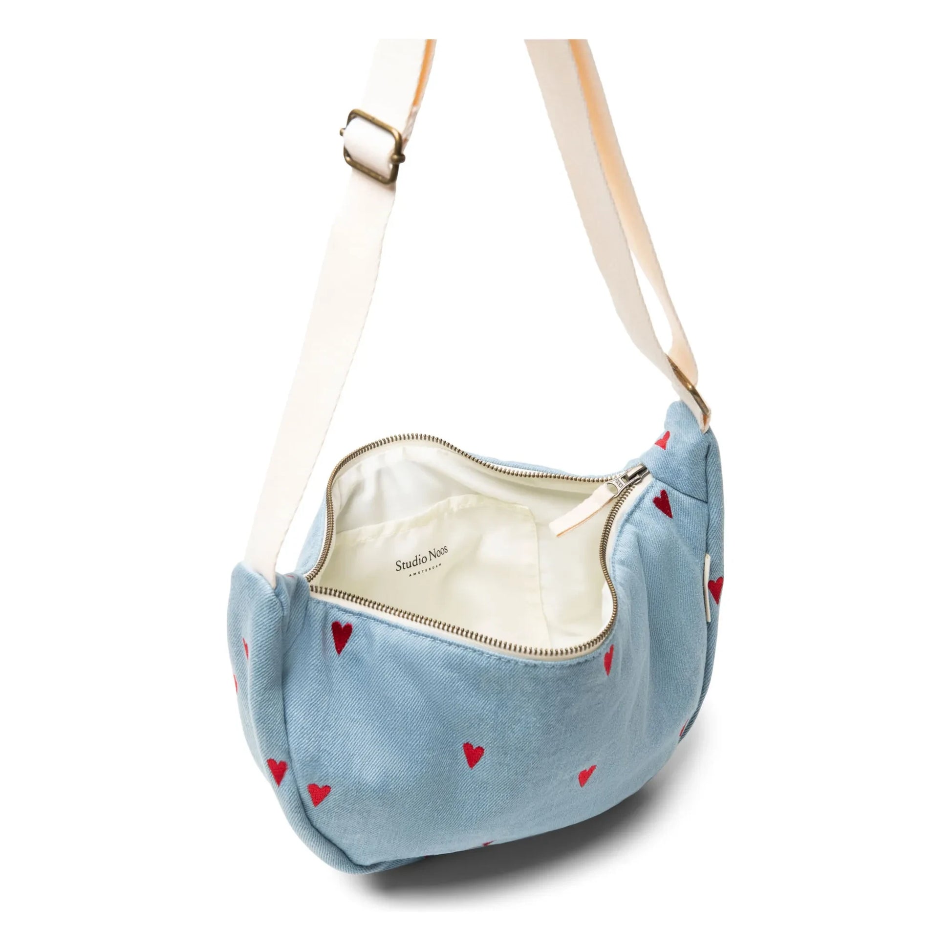 Studio Noos - Hearts fanny pack | Denim