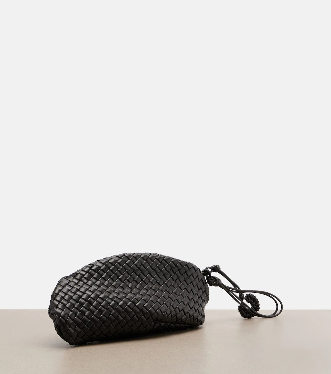 Bottega Veneta - Onda Small Intreccio leather clutch