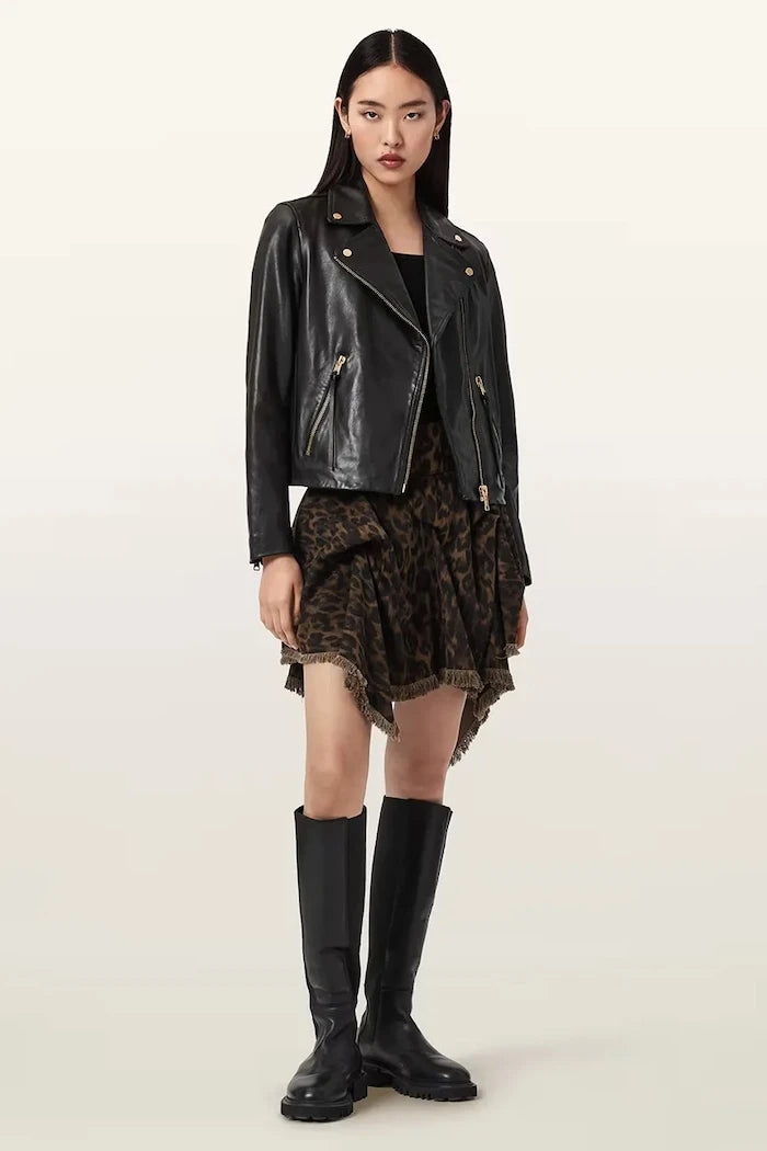 AllSaints асиметрична пола CRISSY