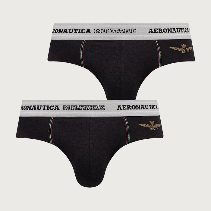 Pamuk ve elastanlı erkek slip 2 adet
