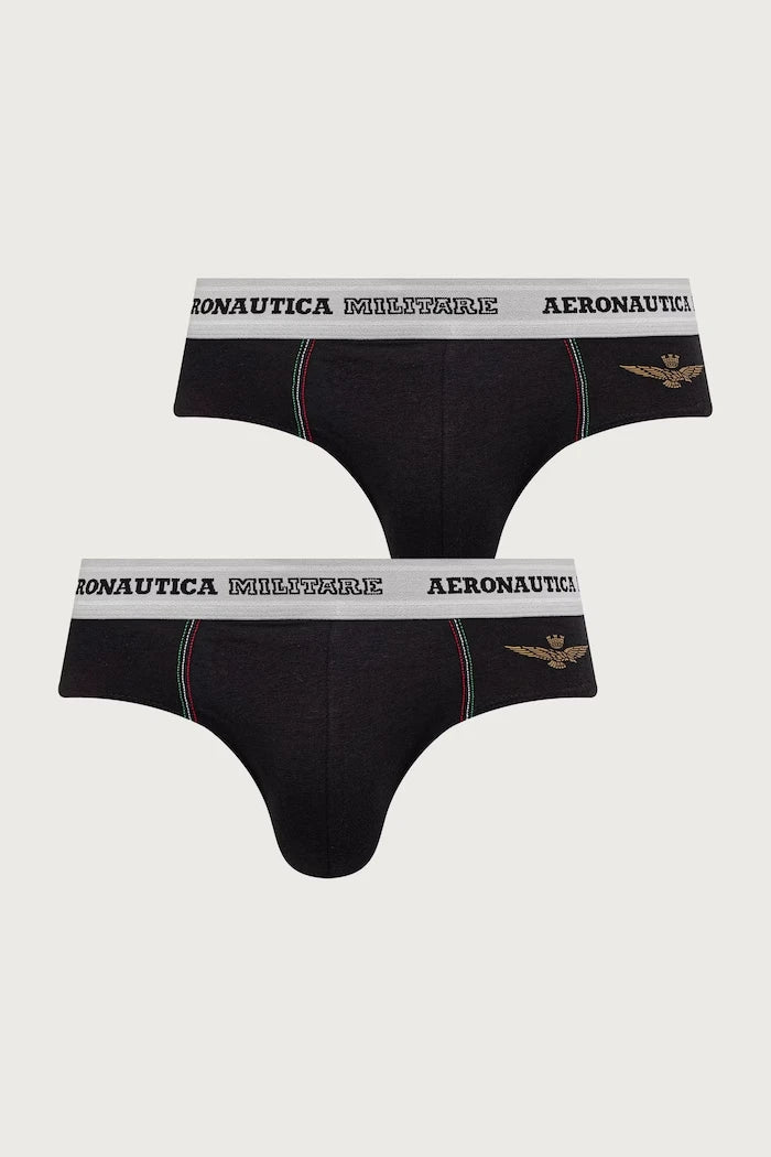 Pamuk ve elastanlı erkek slip 2 adet