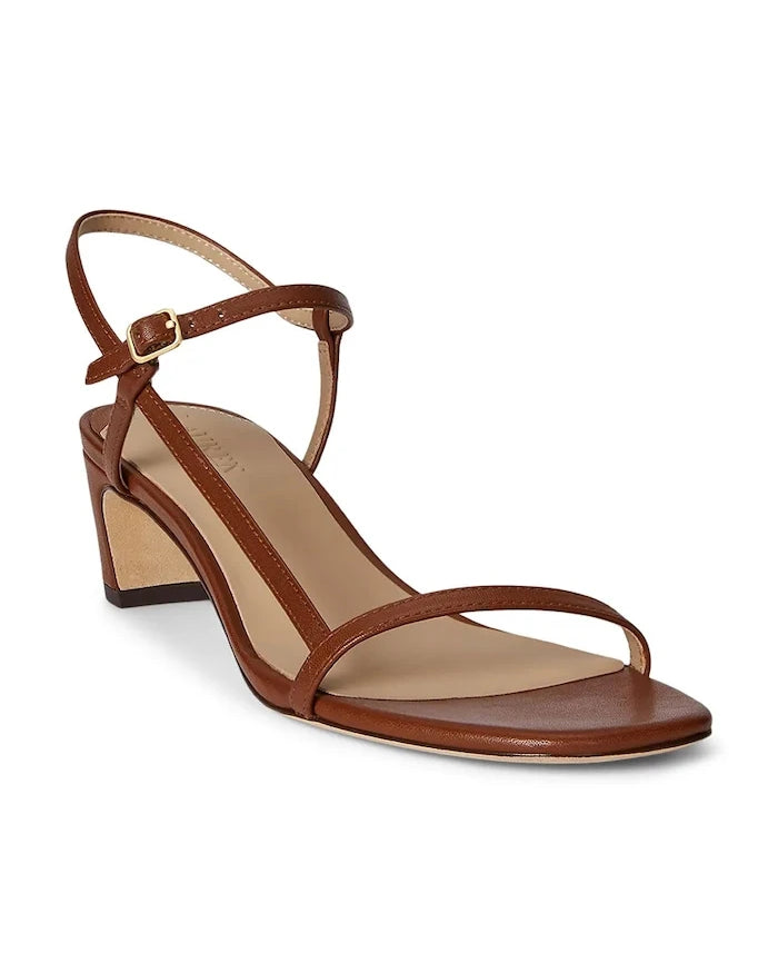 Lauren Ralph Lauren Laine Md Hl Deri Sandalet