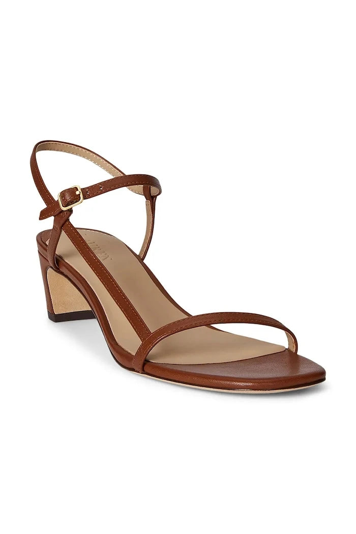 Lauren Ralph Lauren Laine Md Hl Deri Sandalet