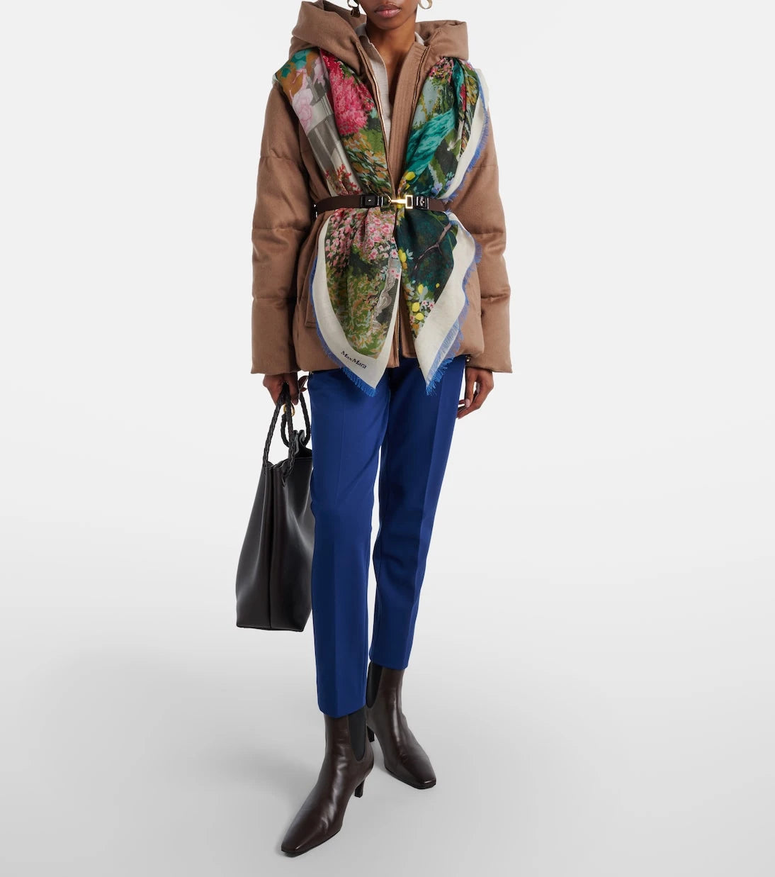 Max Mara - Pegno jersey cropped slim pants