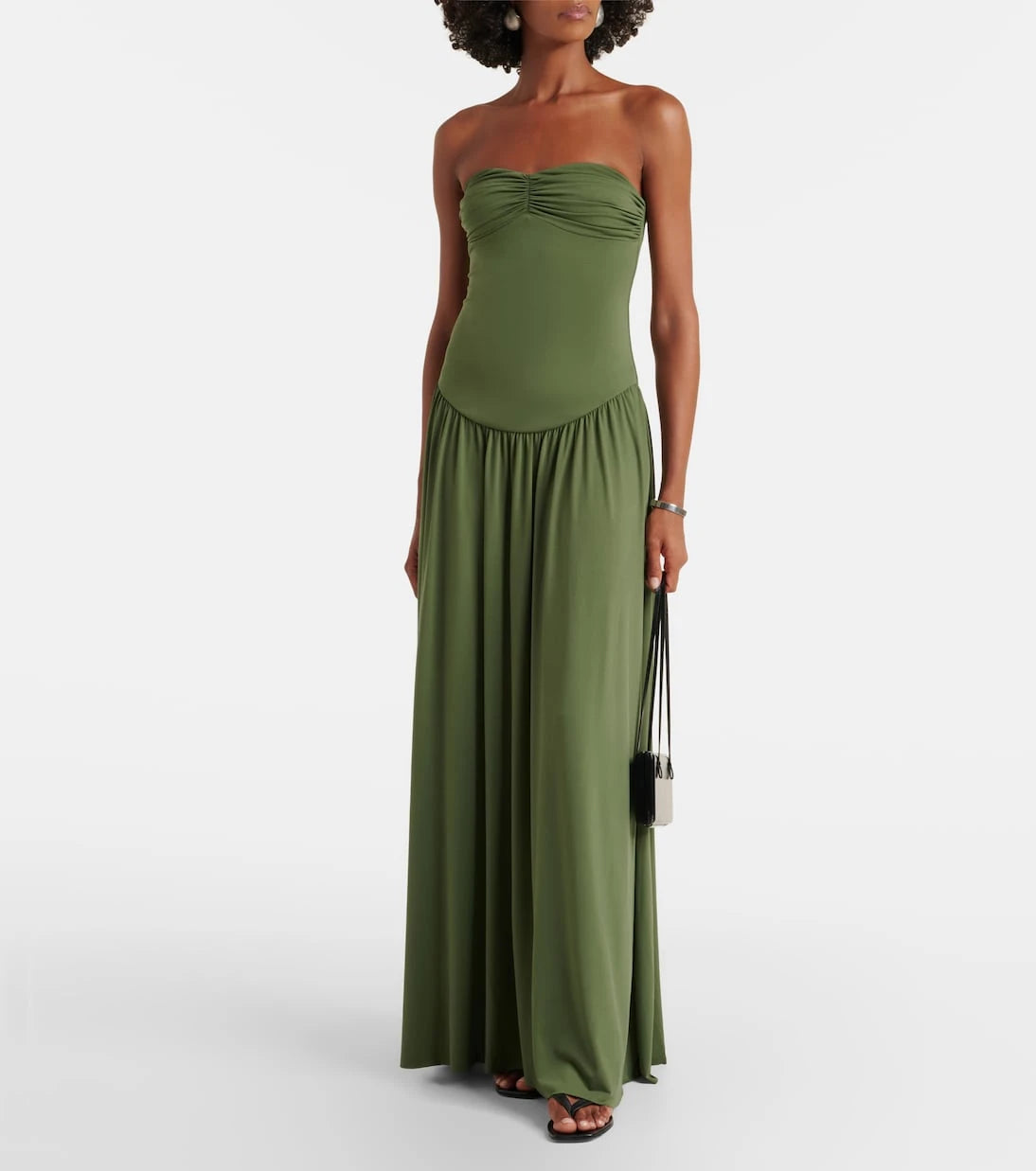 Bananhot - Erin gathered maxi dress