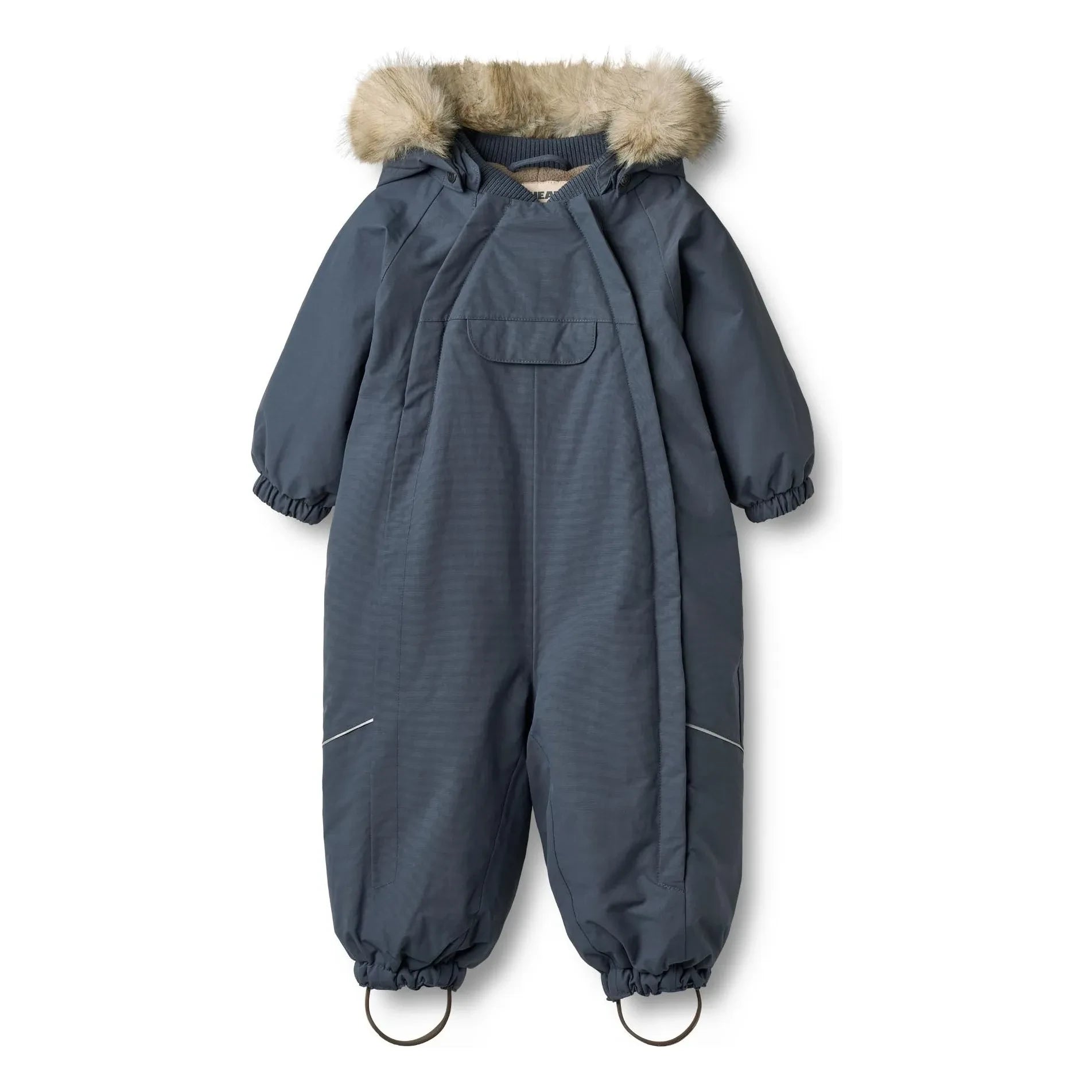 Wheat - Nicki Recycled Fiber Ski Suit | Navy blue