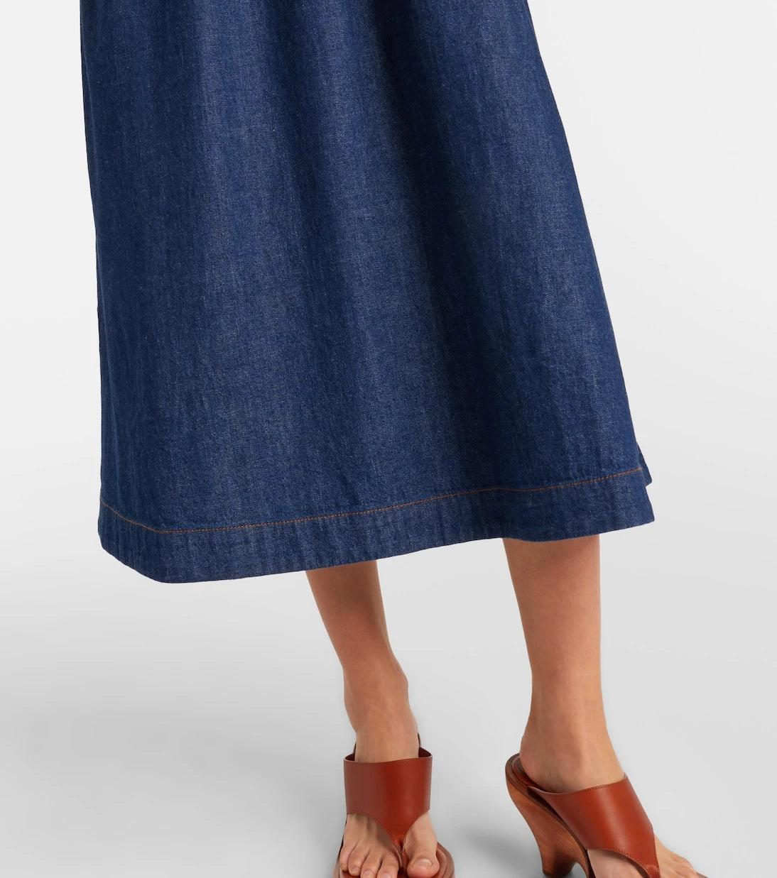 Zimmermann - Awaken denim midi dress