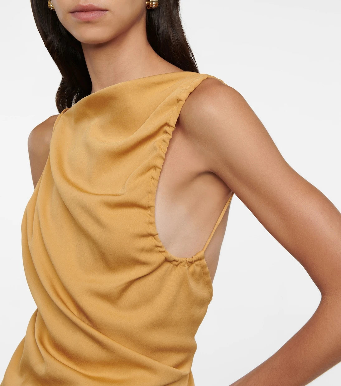 Christopher Esber - Yrjo ruched open-back top