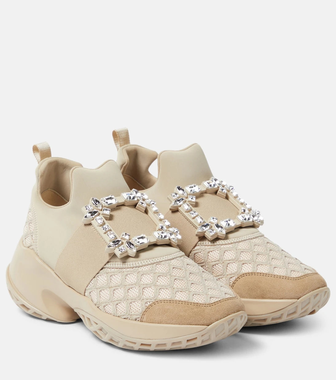 Roger Vivier - حذاء سنيكرز Viv Run مزين