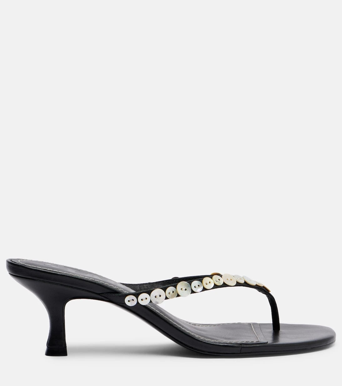 Staud - Freja leather thong sandals