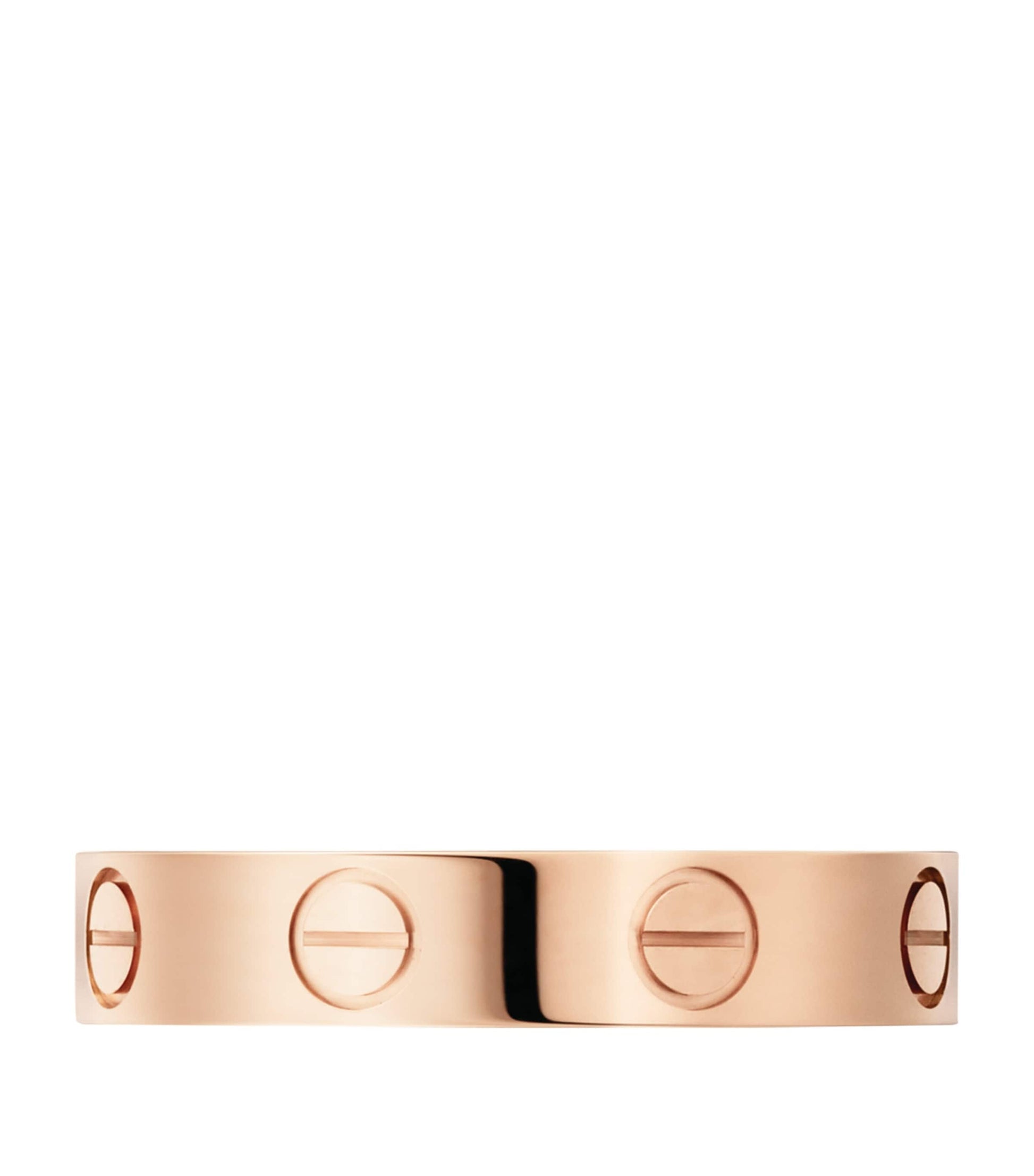 Rose Gold LOVE Wedding Band