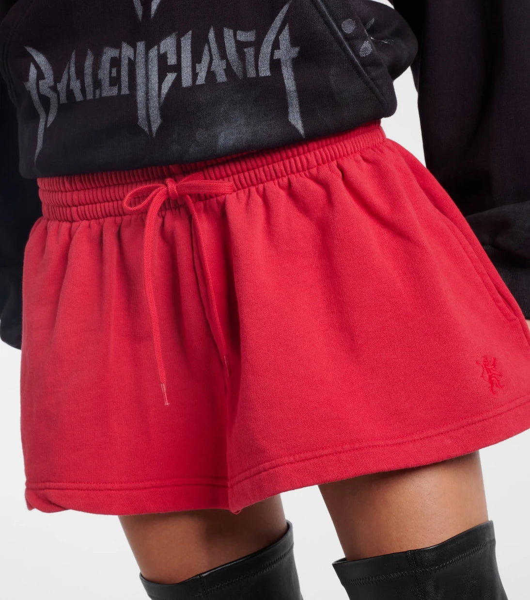 Balenciaga - تنورة قصيرة قطنية