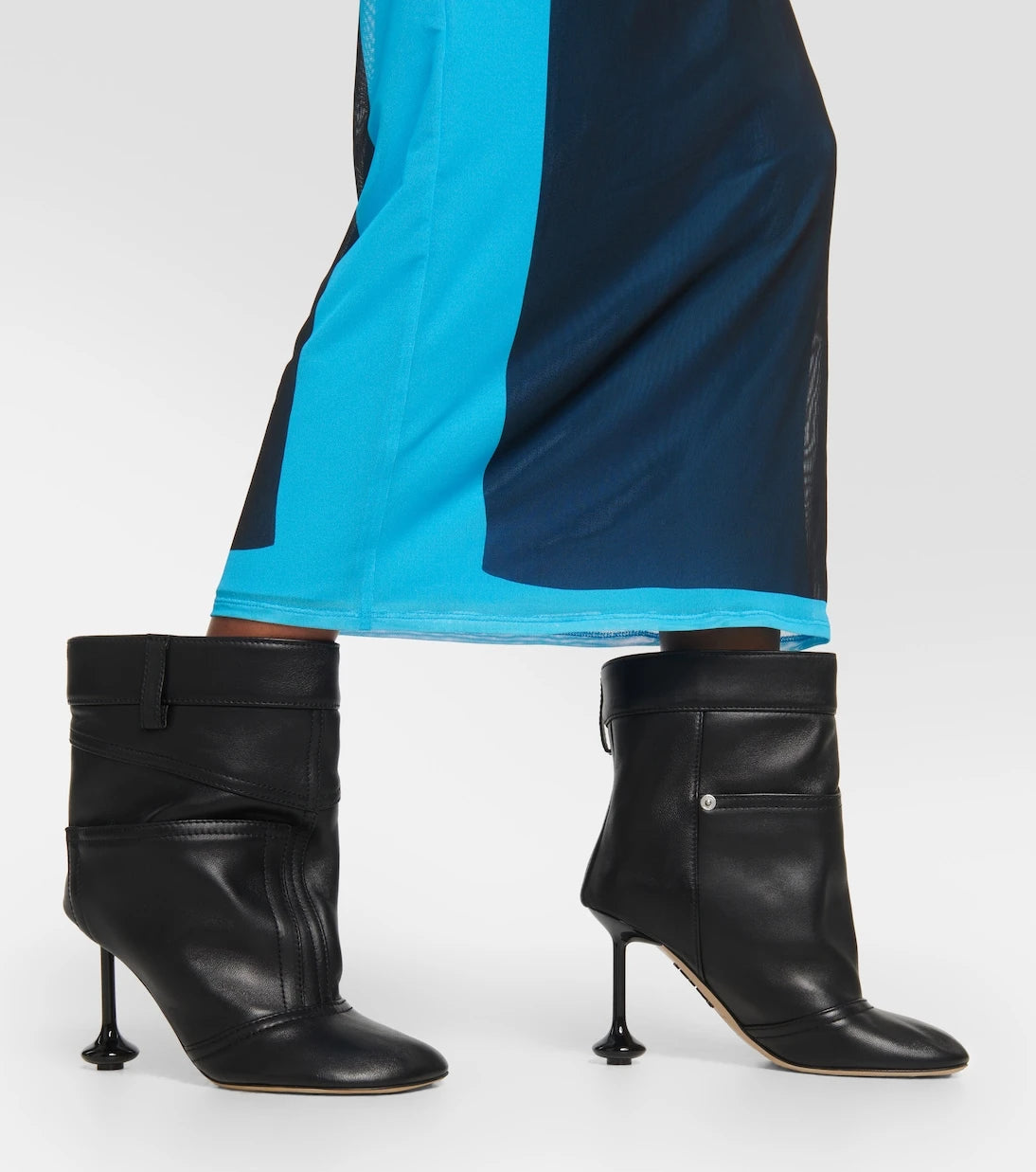 Loewe - Toy leather ankle boots