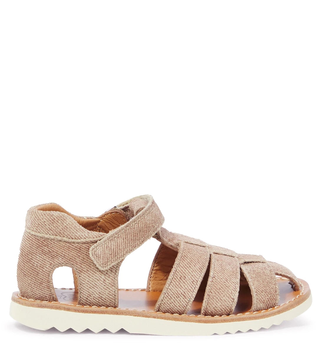 Pom d'Api - Waff Papy denim fisherman sandals