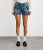 The Embellished Hang Denim Shorts JULIET