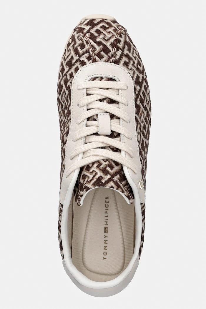 Tommy Hilfiger BELLA MONOGRAM SNEAKER kadın spor ayakkabı