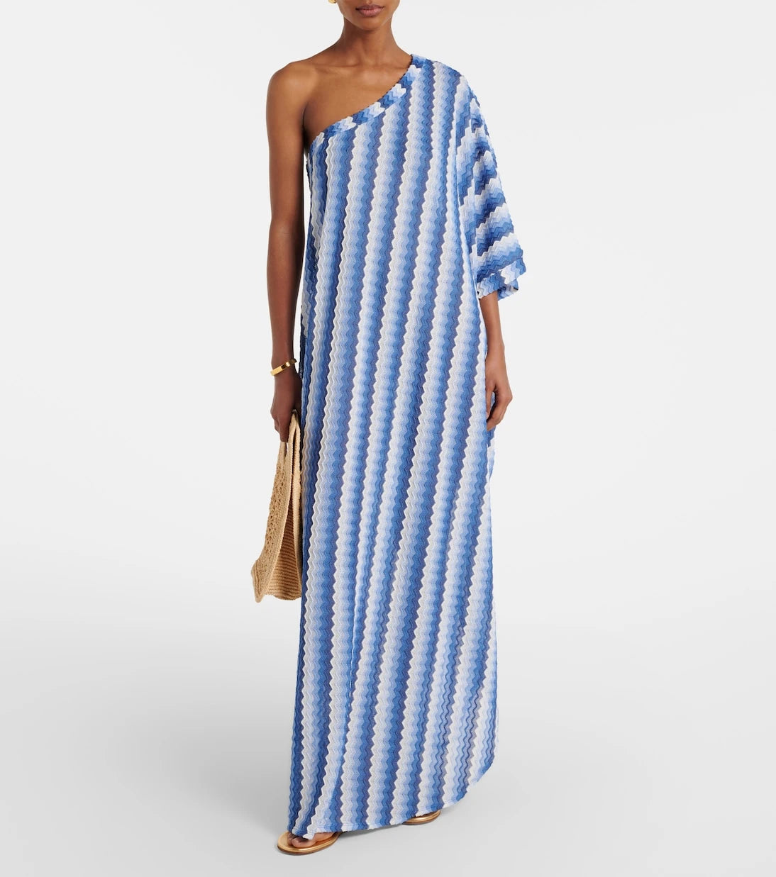 Melissa Odabash - Savannah one-shoulder beach cover-up