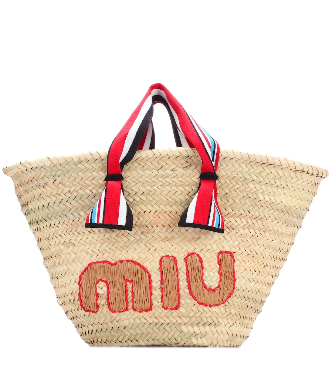 Miu Miu - Woven straw tote