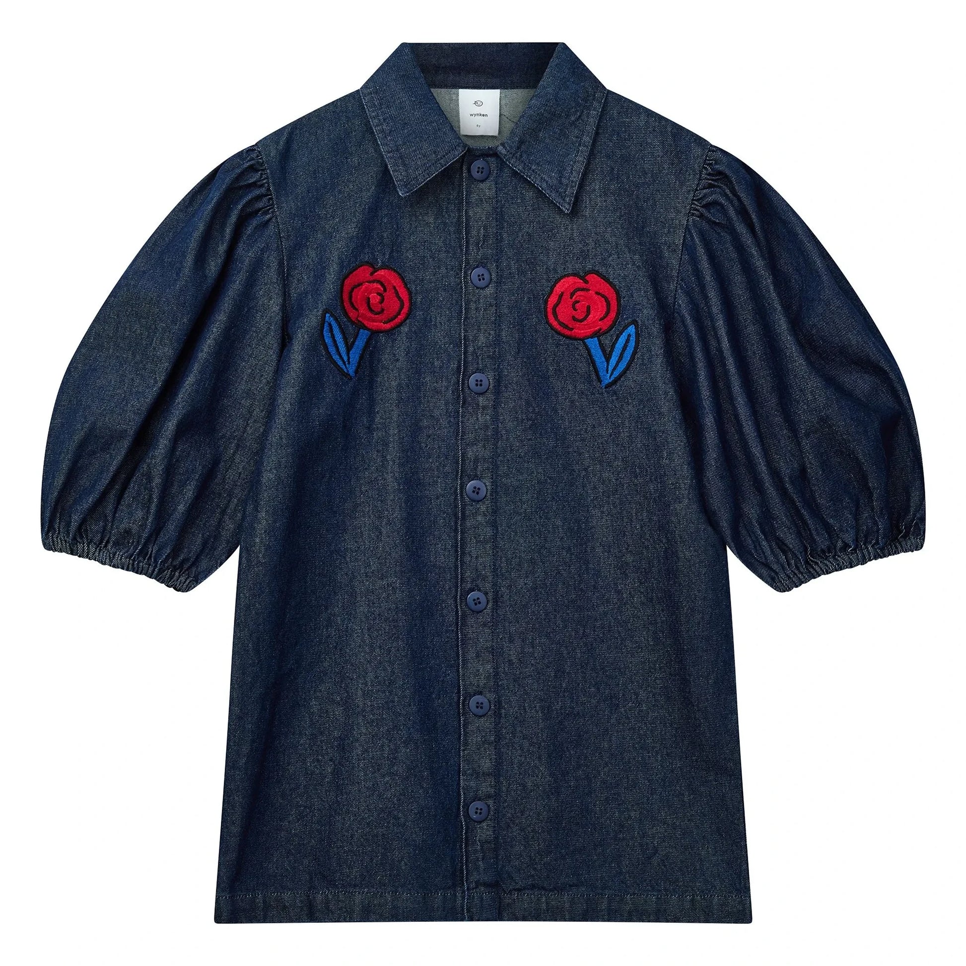 Wynken - Annka Denim Dress | Denim blue