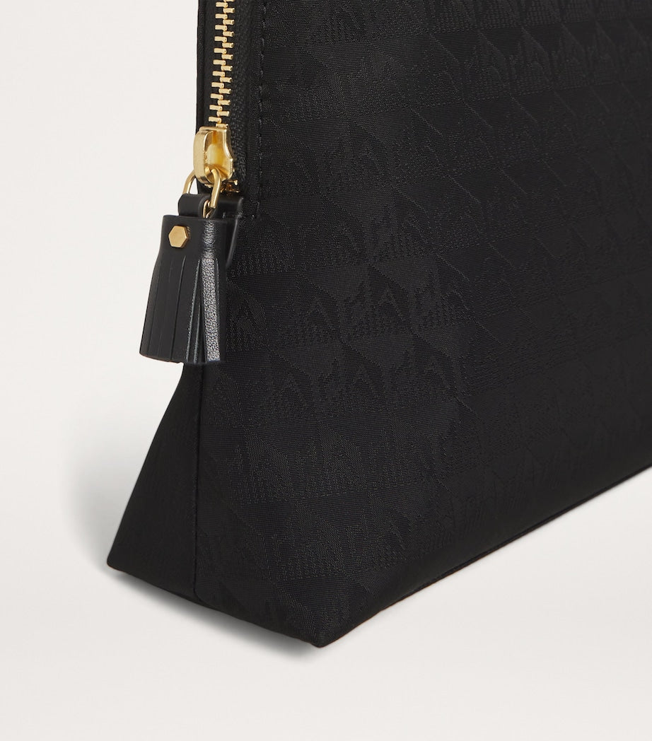 Logo Jacquard Lotions and Potions Pouch