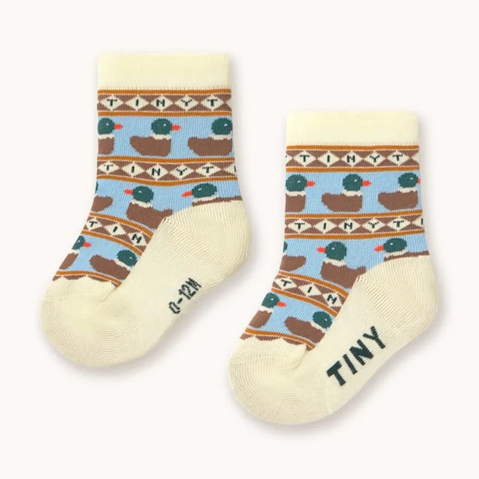 Çocuk çorapları TINY DUCKS MEDIUM SOCKS
