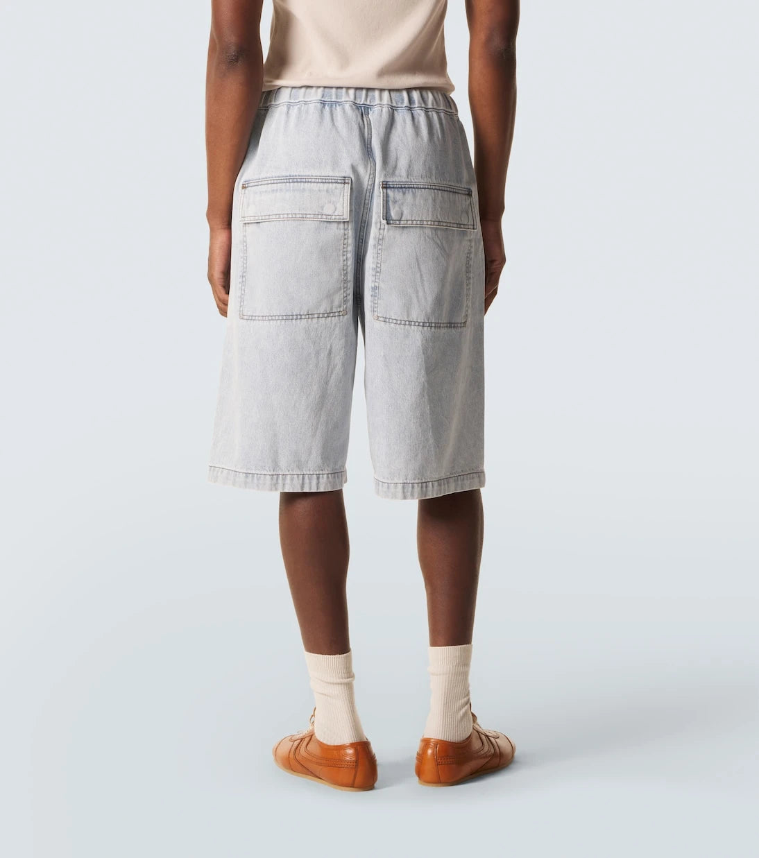 Entire Studios - Spar denim Bermuda shorts