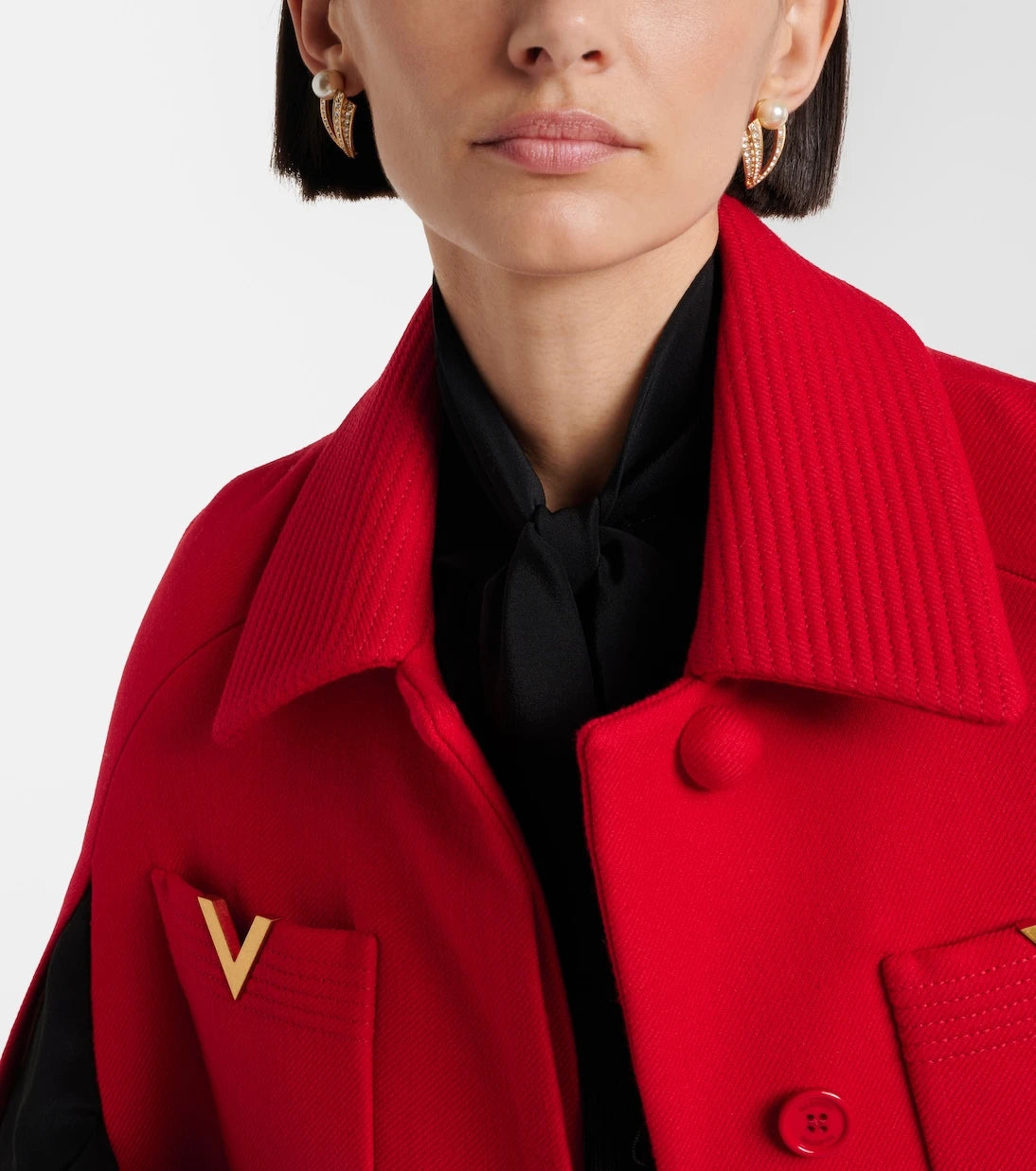 Valentino - Je Les V embellished earrings