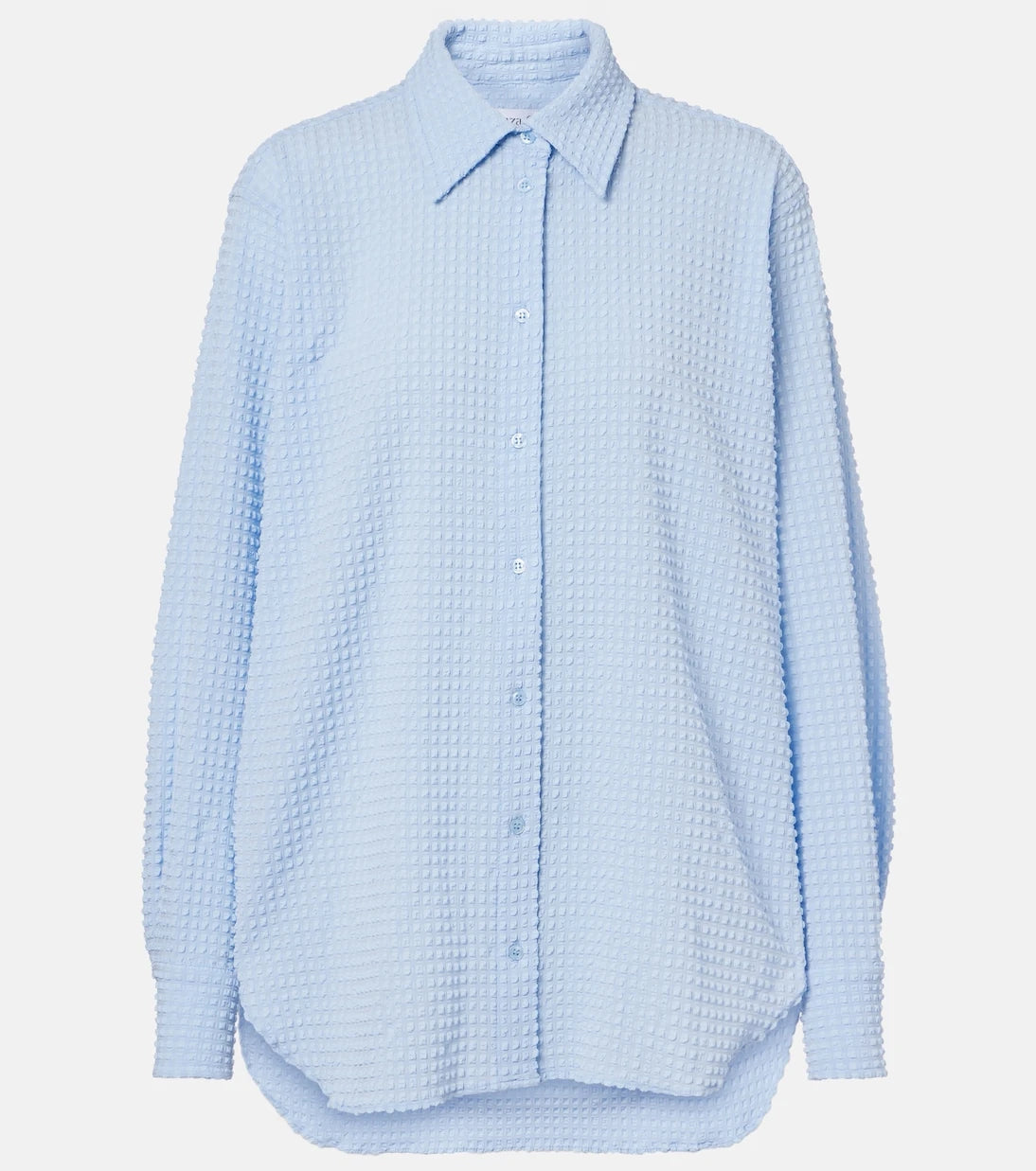 Hunza G - Resort oversized seersucker shirt