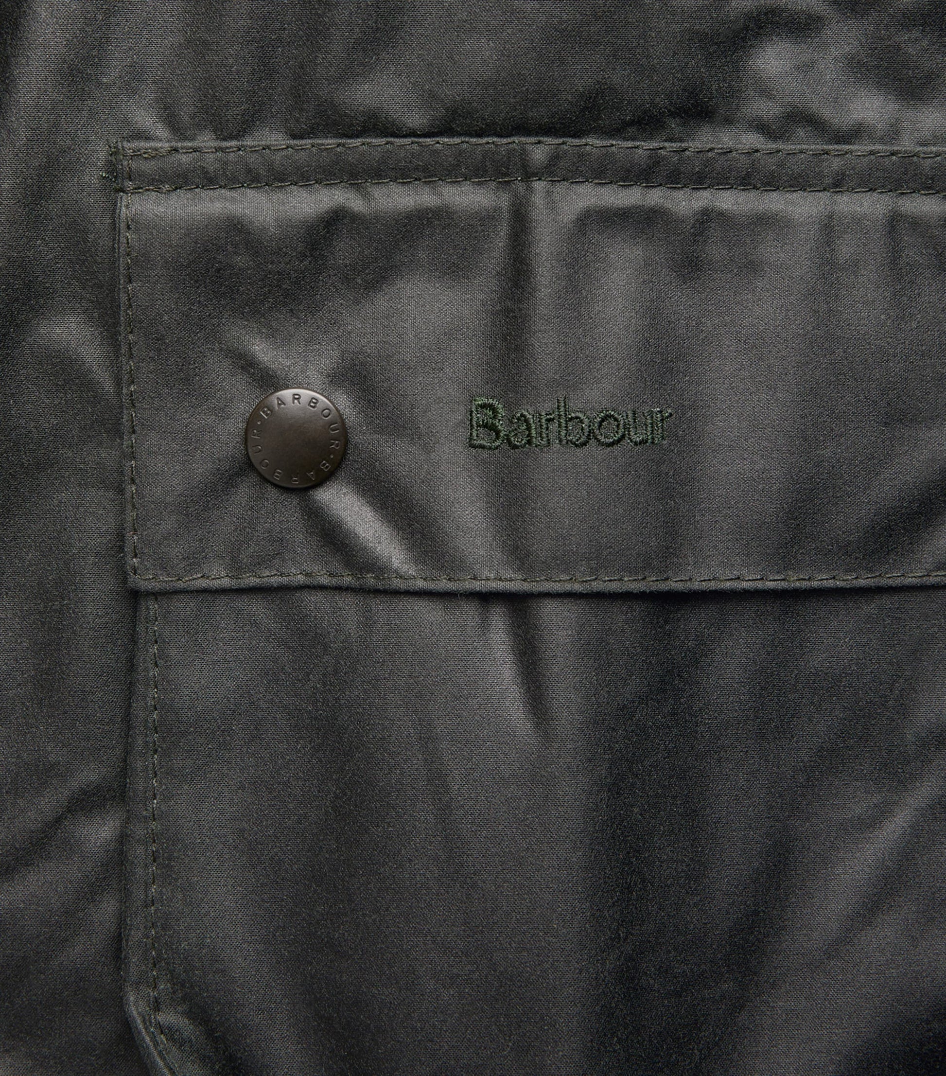 Green Waxed Bedale Jacket