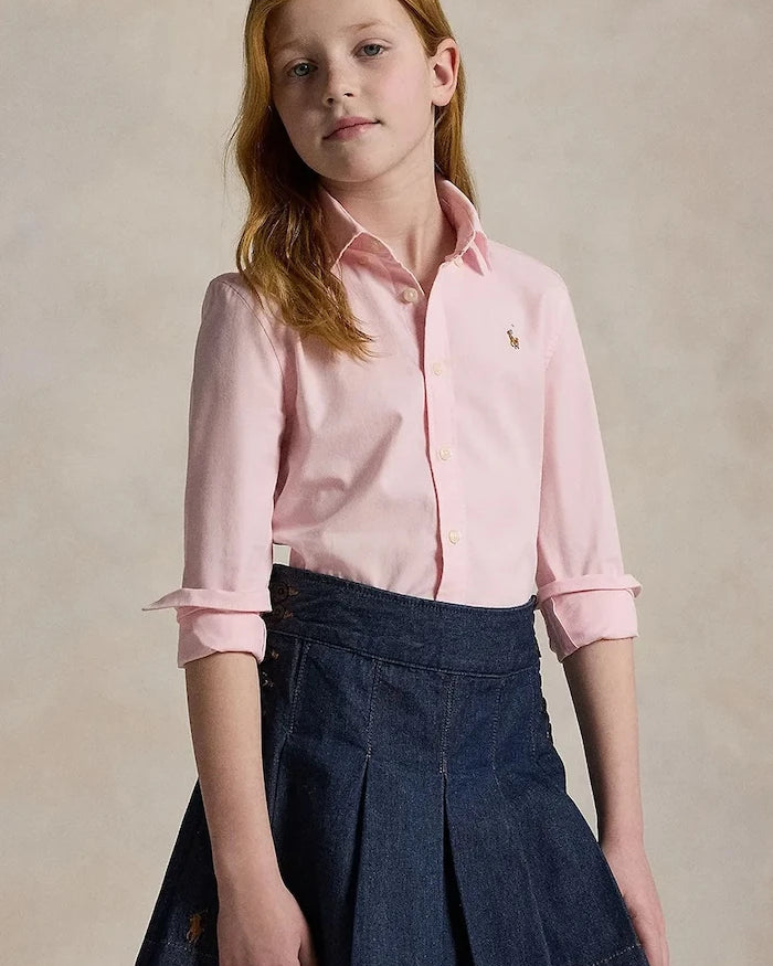 Polo Ralph Lauren Çocuk Pamuklu Gömlek
