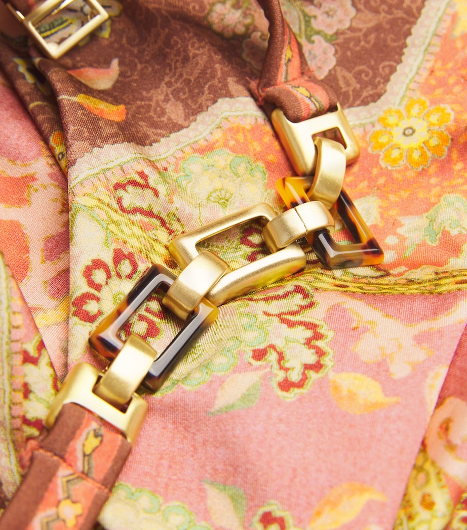 Multi Printed Belted Wylie Swimsuit