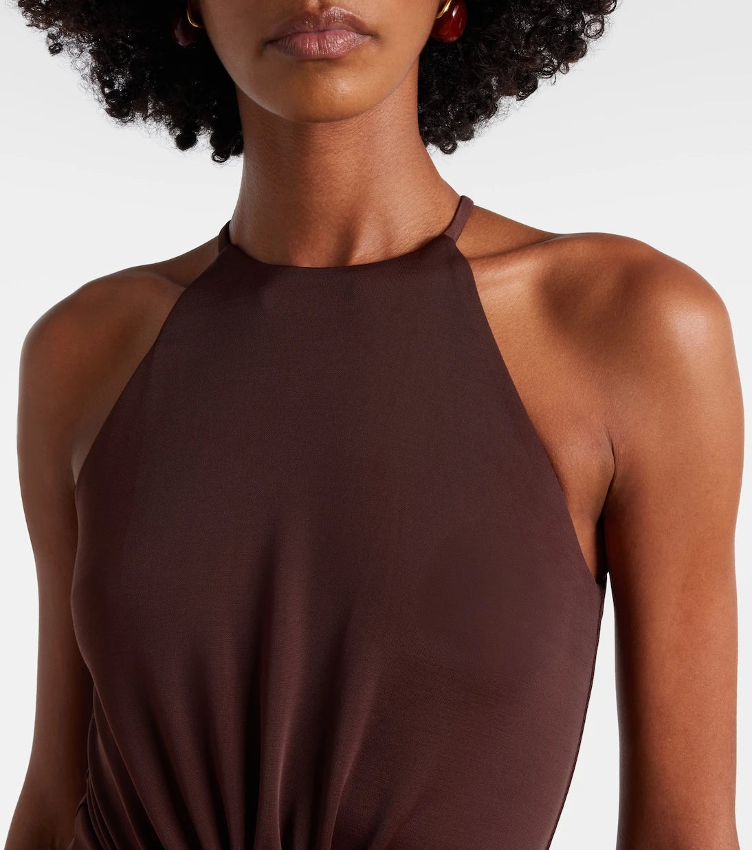 Rebecca Vallance - Isla halterneck maxi dress