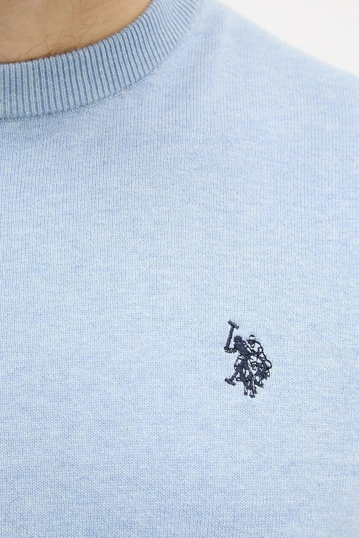 U.S. Polo Assn. Erkek Pamuklu Kazak DHM KNIT