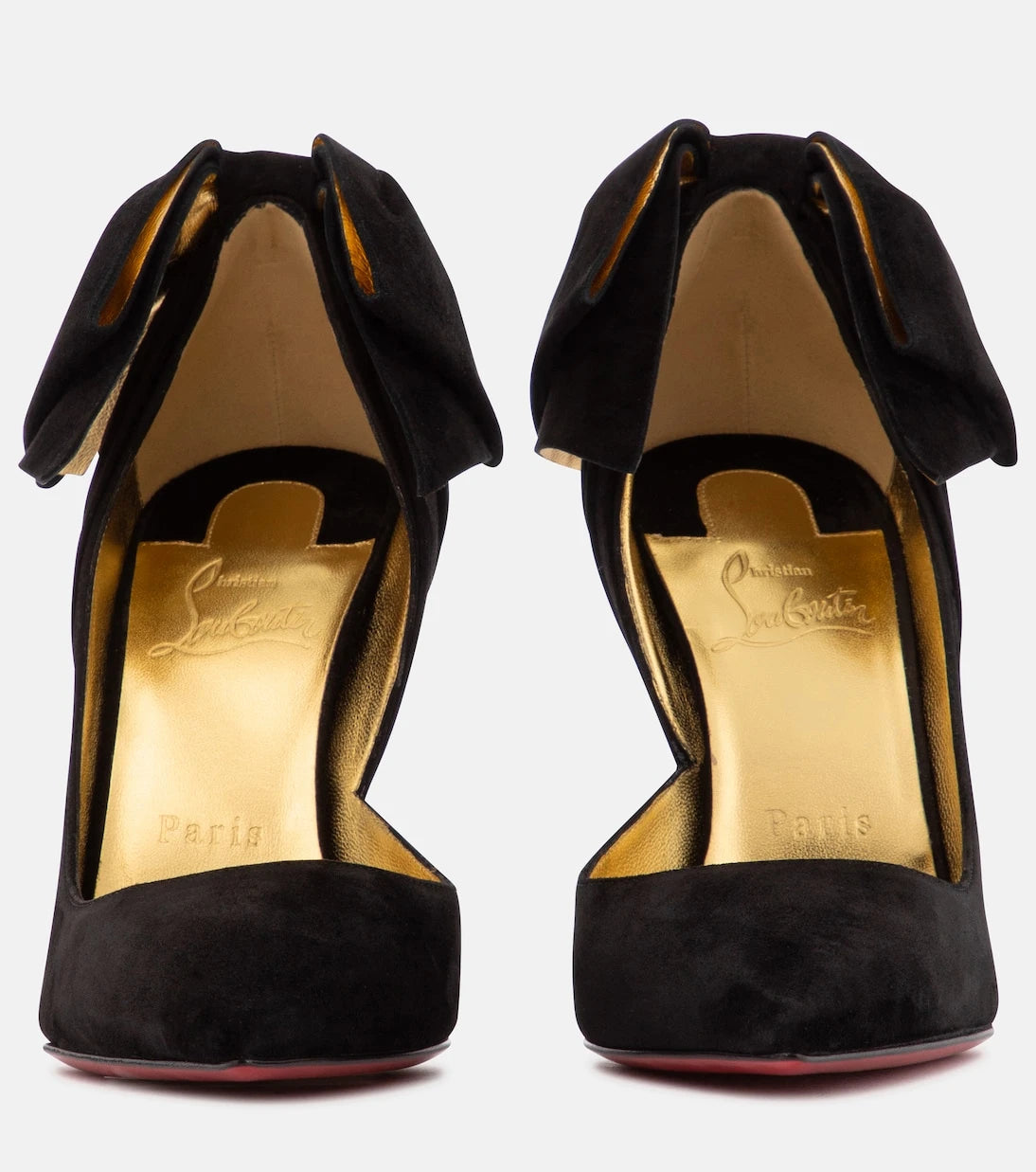 Christian Louboutin - Rabakate 100 suede pumps