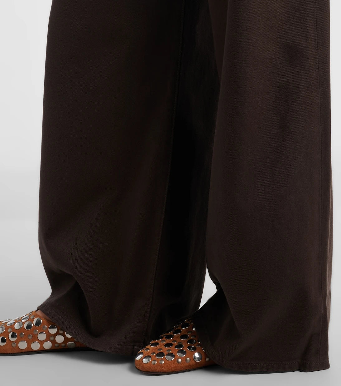 Sportmax - Siamese wide-leg jeans