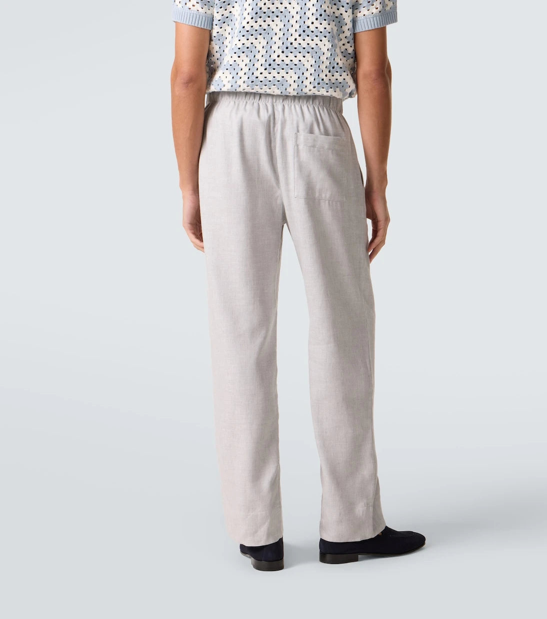 Frescobol Carioca - Luan linen and cotton-blend straight pants